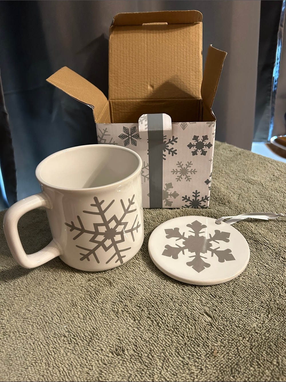 Temp-Tations Mug and Ornament Set-ornament can also be used as lid